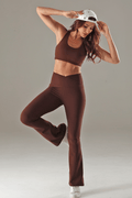 Lily V-Waist Mini-Flare Pant - Life Clothing Co