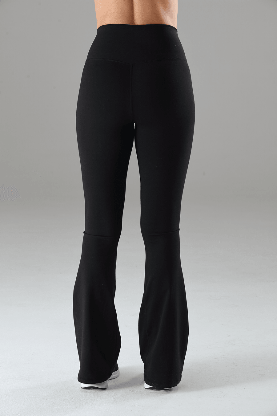 Lily V-Waist Mini-Flare Pant