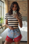 Marina Stripe Spring Sweater