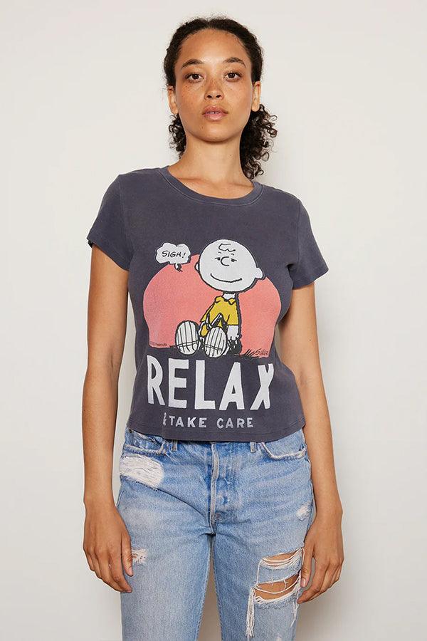 Peanuts Relax Baby Tee - Life Clothing Co