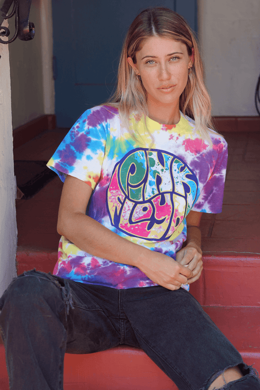 Pink Floyd Liquid Light Tie Dye Tee - Life Clothing Co