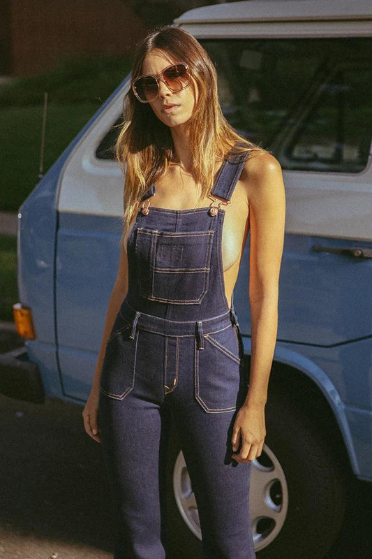 Porter Blue Bonnie Bib Overalls