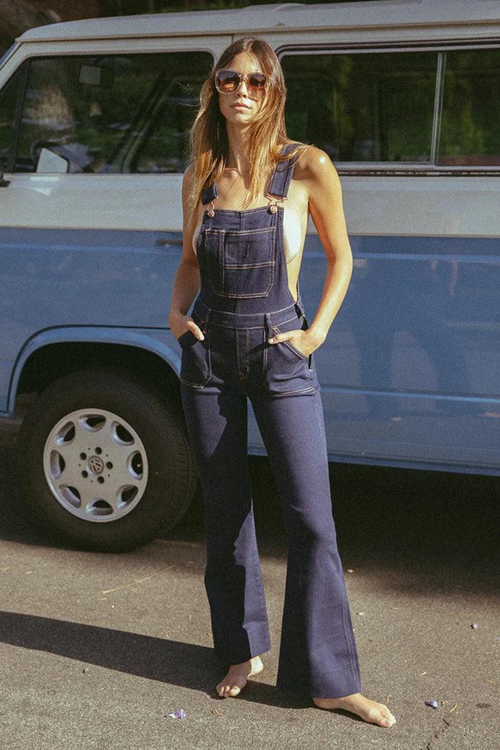 Porter Blue Bonnie Bib Overalls - Life Clothing Co