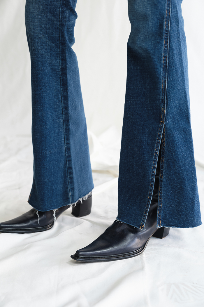 Porter Blue Jolene Flare Vera Wash