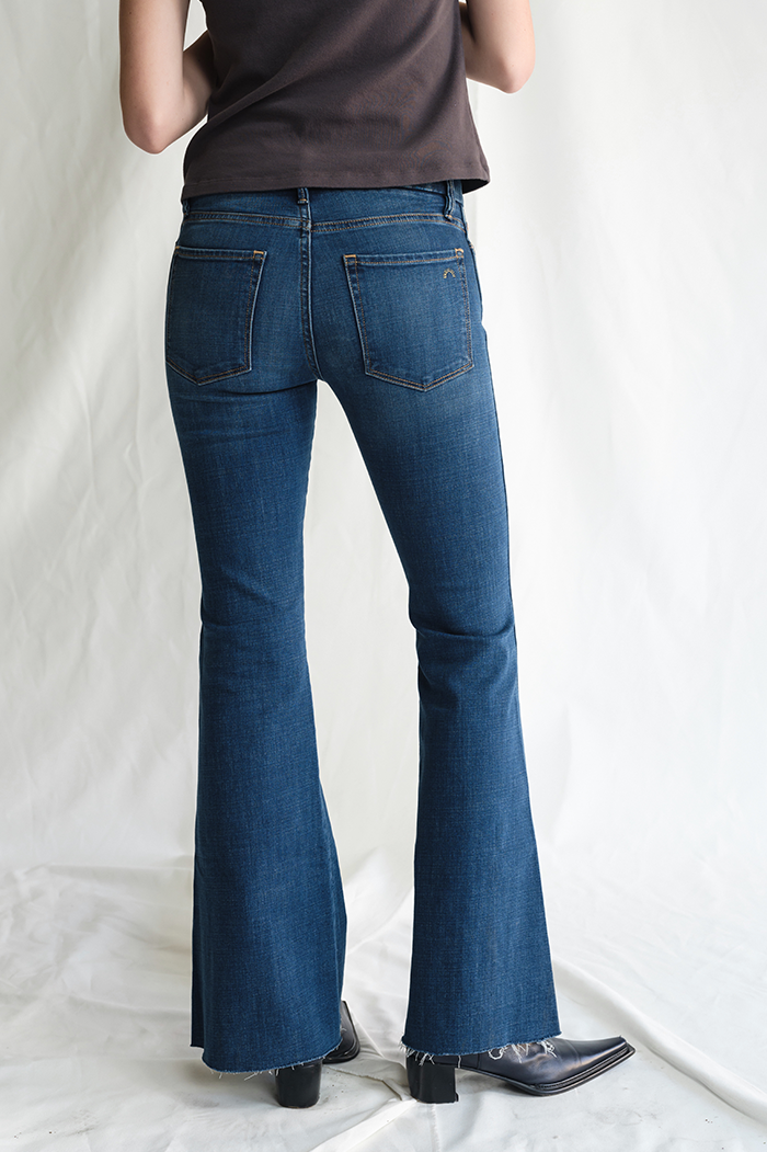 Porter Blue Jolene Flare Vera Wash