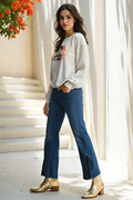 Porter Blue Jolene Flare Vera Wash