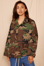 Rolling Stones Authentic Vintage Camo Army Jacket