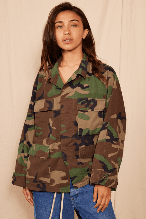Rolling Stones Authentic Vintage Camo Army Jacket