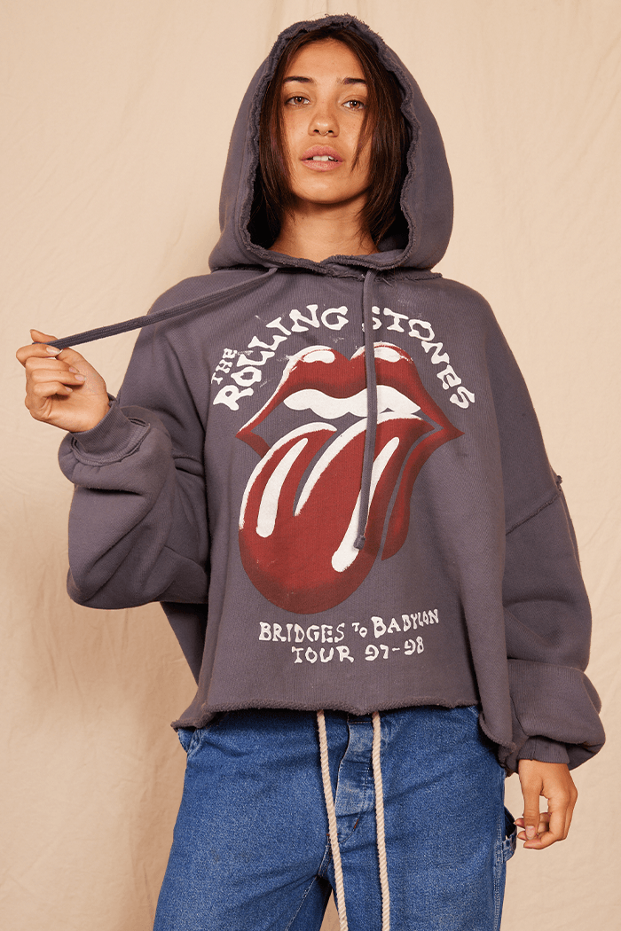 Rolling Stones Bridges to Babylon Hoodie - Life Clothing Co