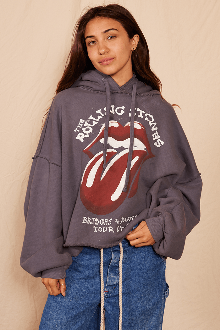 Rolling Stones Bridges to Babylon Hoodie - Life Clothing Co