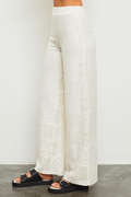 Lulu Crochet Flare Pants - Life Clothing Co