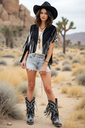 Bailey Stars Fringe Shrug