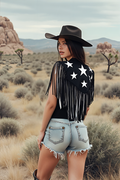 Bailey Stars Fringe Shrug