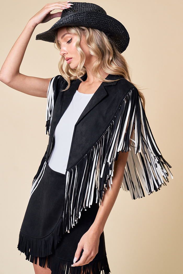 Bailey Stars Fringe Shrug