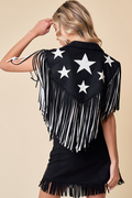 Bailey Stars Fringe Shrug