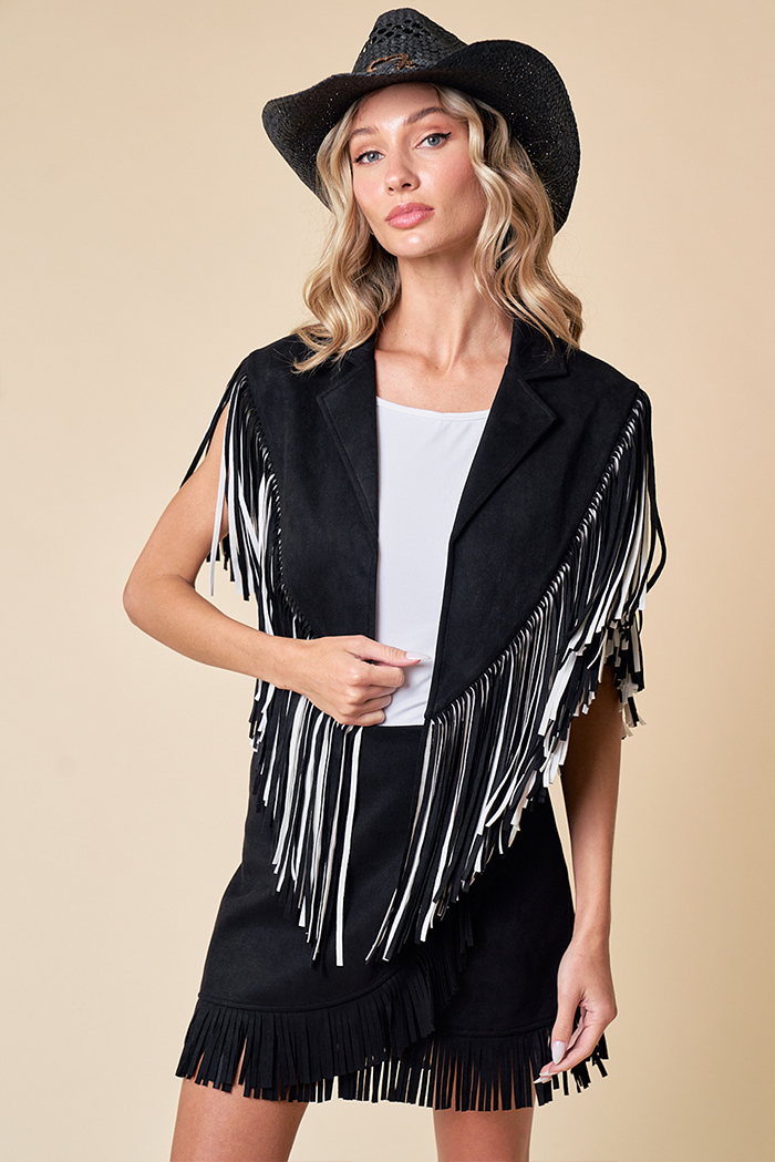 Bailey Stars Fringe Shrug