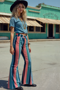 Millie Striped Western Flare Bells