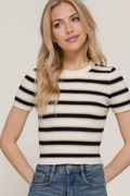 Marina Stripe Spring Sweater