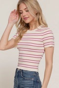 Marina Stripe Spring Sweater