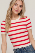 Marina Stripe Spring Sweater