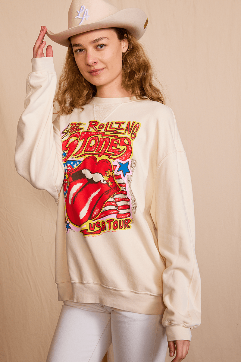 The Rolling Stones USA Tour Pullover - Life Clothing Co