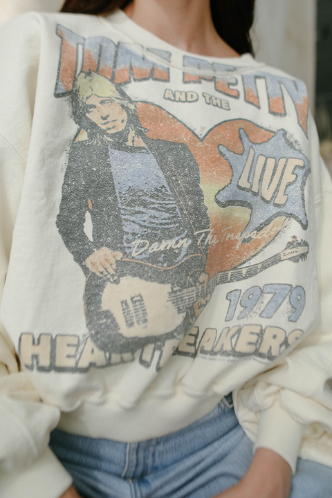 Tom Petty Heartbreakers 1979 Sweatshirt