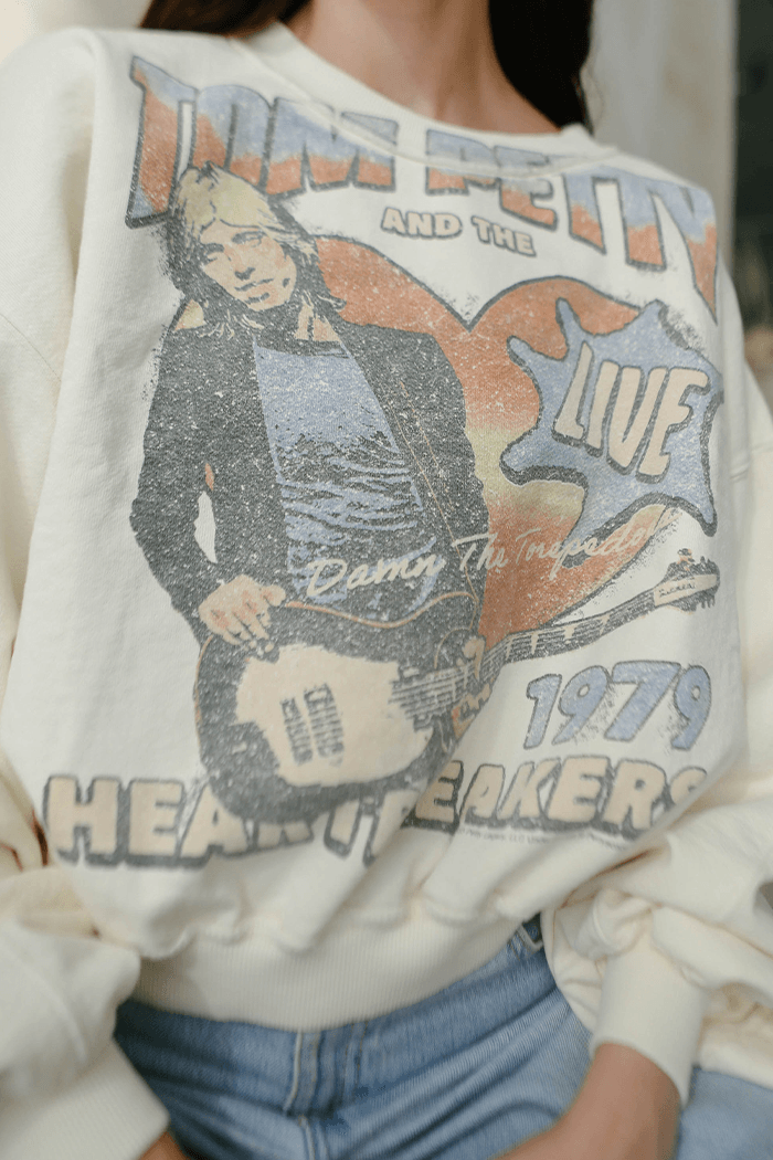 Tom Petty and the Heartbreakers 1979 Sweatshirt - Life Clothing Co