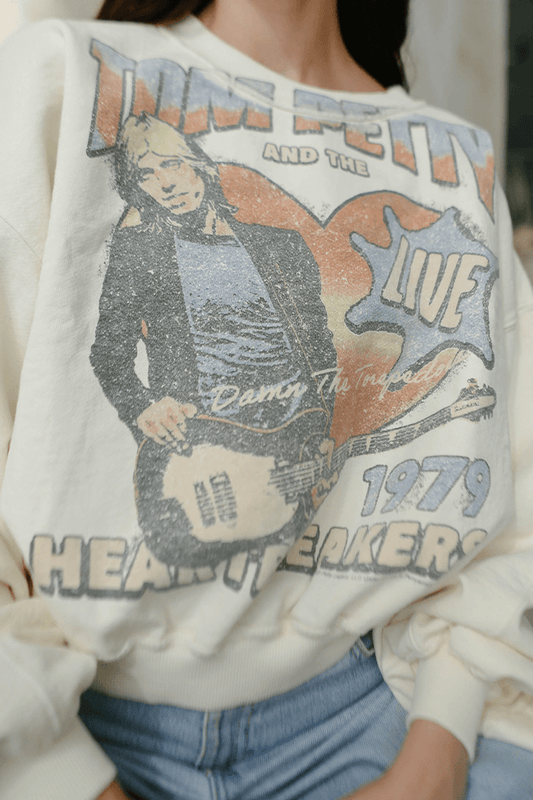 Tom Petty and the Heartbreakers 1979 Sweatshirt