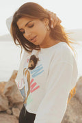 Whitney Houston Crop Sweatshirt - Life Clothing Co