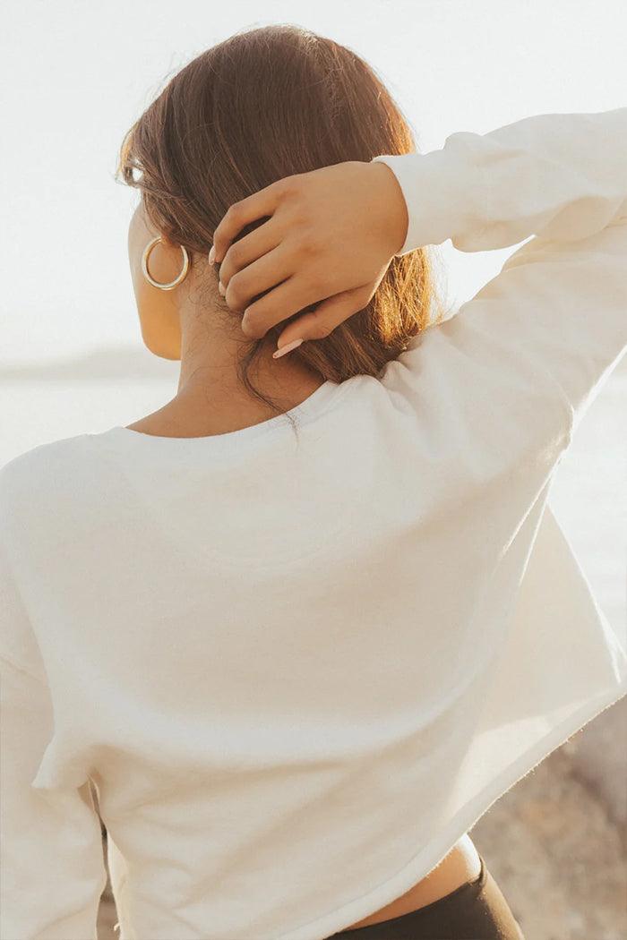 Whitney Houston Crop Sweatshirt - Life Clothing Co