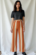 Alpine Stripe Wide Leg