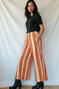 Alpine Stripe Wide Leg