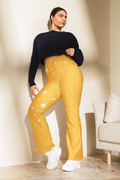 April Star Flare leggings