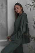 Baja Olive Hoodie - Life Clothing Co