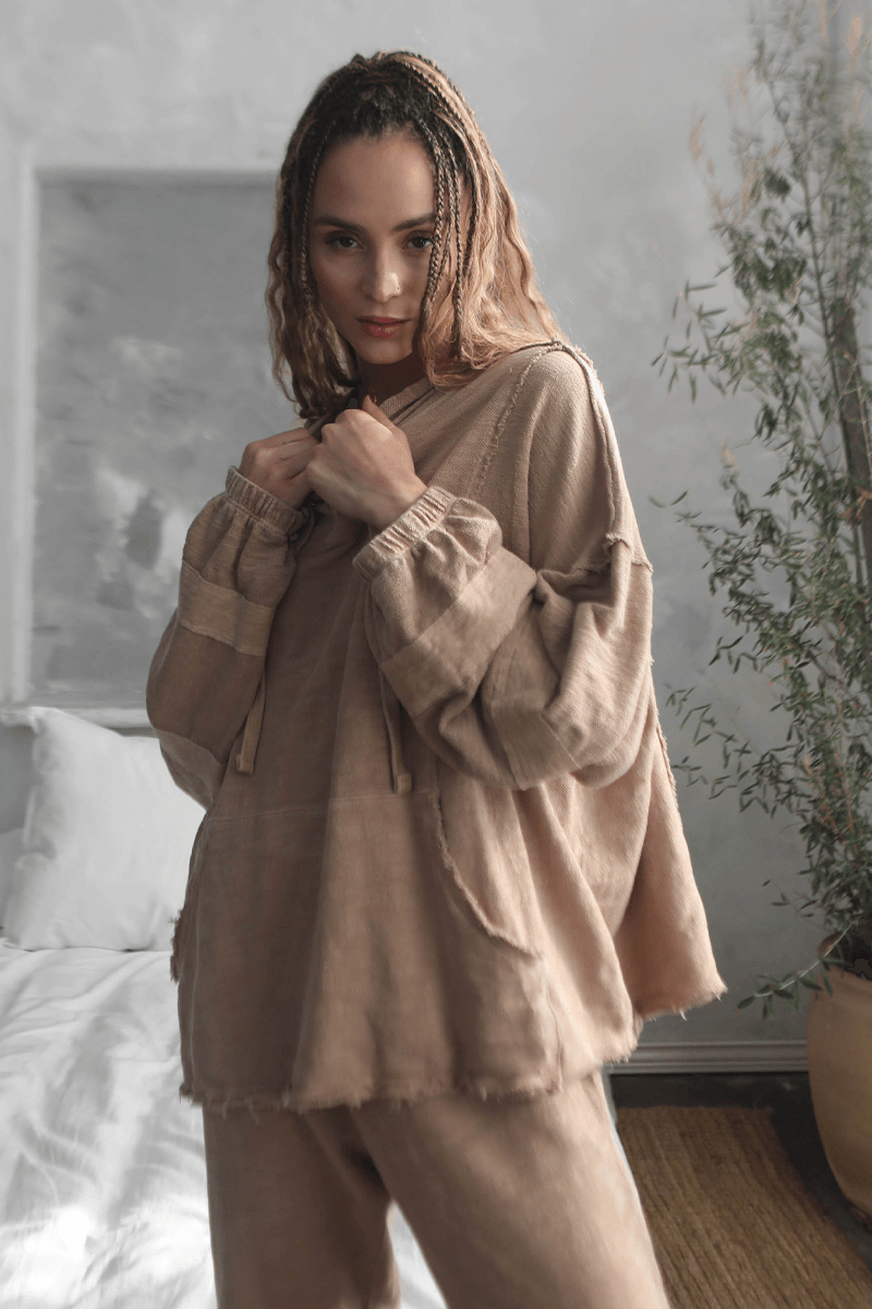 Baja Sand Hoodie - Life Clothing Co