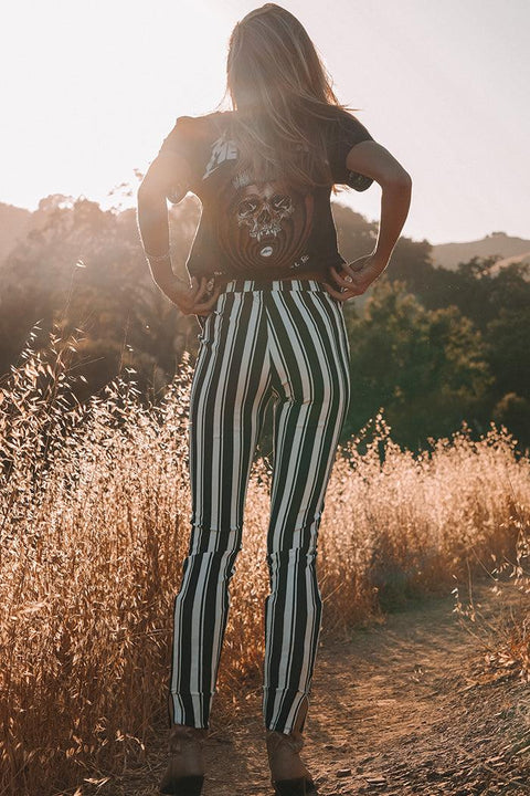 Black Trousdale Striped Pant - Life Clothing Co