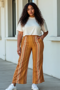 Kira Stripe Wide Leg