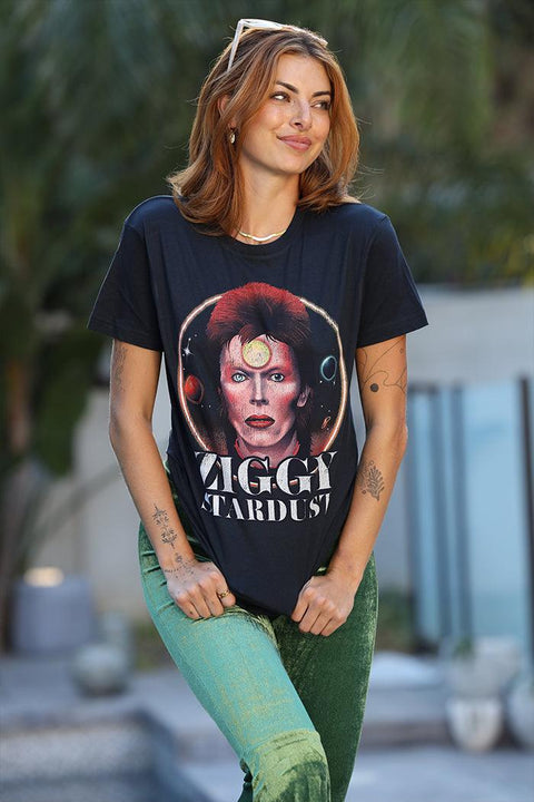 David Bowie Stardust Ziggy Goodie Tee - Life Clothing Co
