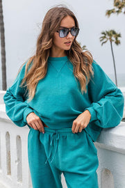 Olive Finding Peace Sweatshirt - Life Clothing Co