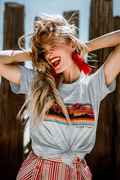 Good Times Desert Tie Dye Tee