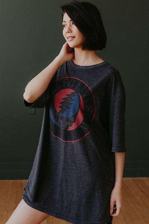 Grateful Dead Steal Face Oversized Tee - Life Clothing Co