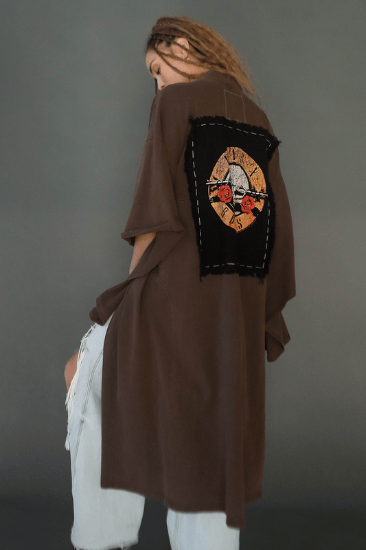 Guns N Roses Oversized Kimono