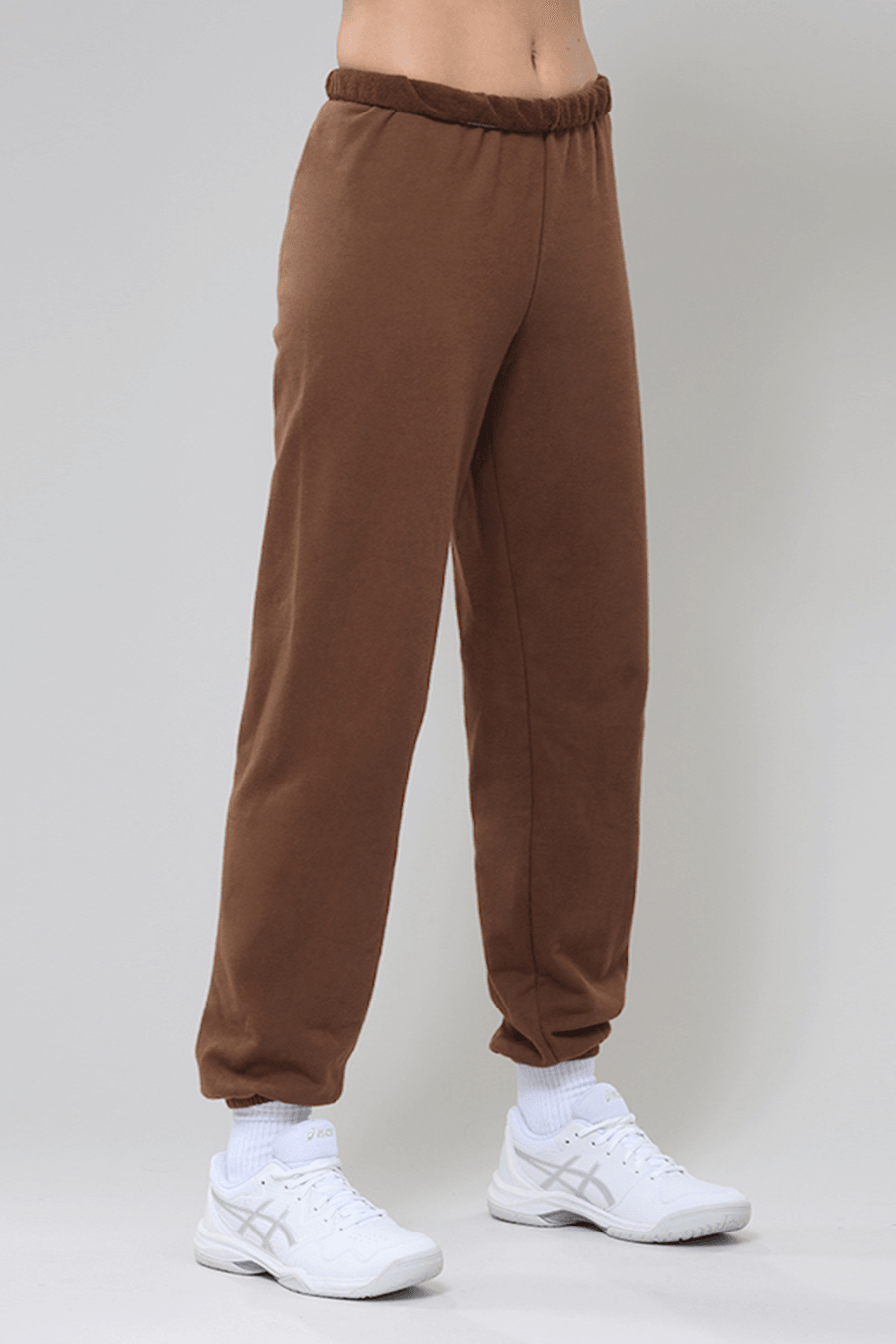 Honey Mid-Rise Oversized Joggers - Life Clothing Co