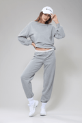 Honey Mid-Rise Oversized Joggers - Life Clothing Co