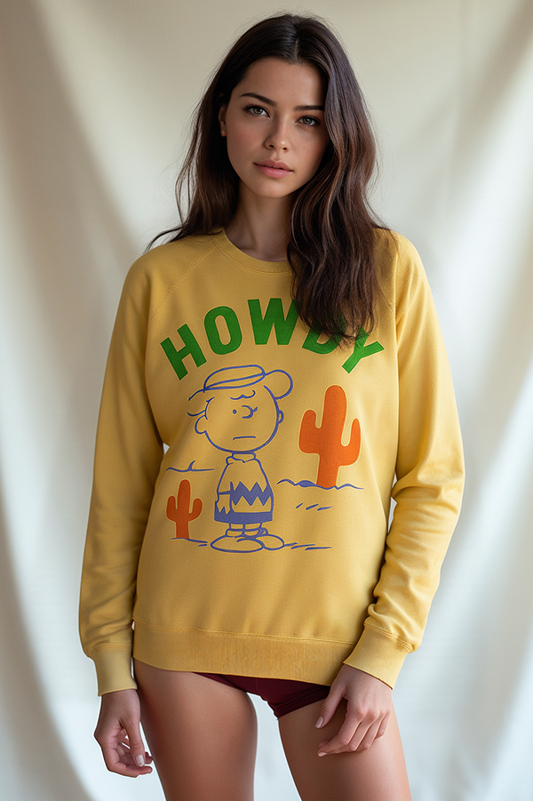 Peanuts Cowboy Charlie Sweatshirt