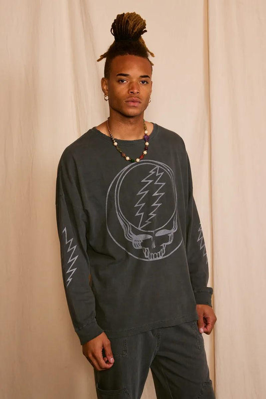 Grateful Dead Outliner Men's Long Sleeve - Life Clothing Co