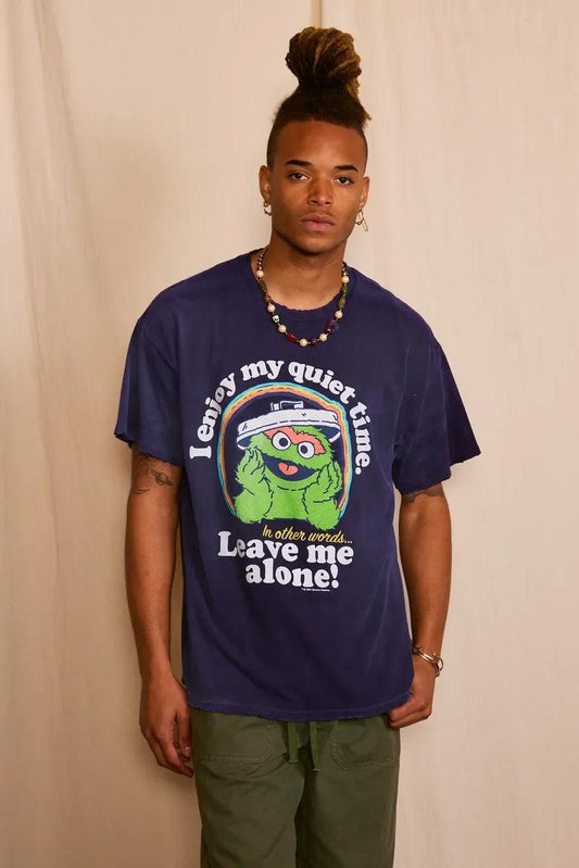 Anti-Social Oscar The Grouch Oversized Men's Tee