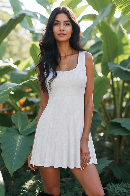 Jackie Bloom Flare Dress