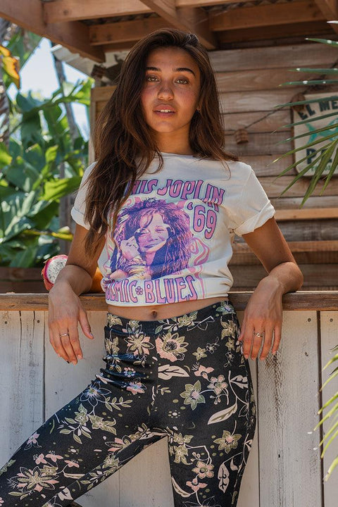 Janis Joplin Kozmic Blues Vintage Tee - Life Clothing Co