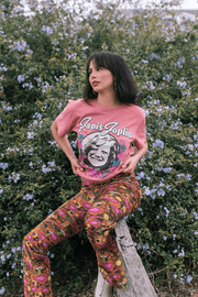 Janis Joplin Roses Vintage Tee
